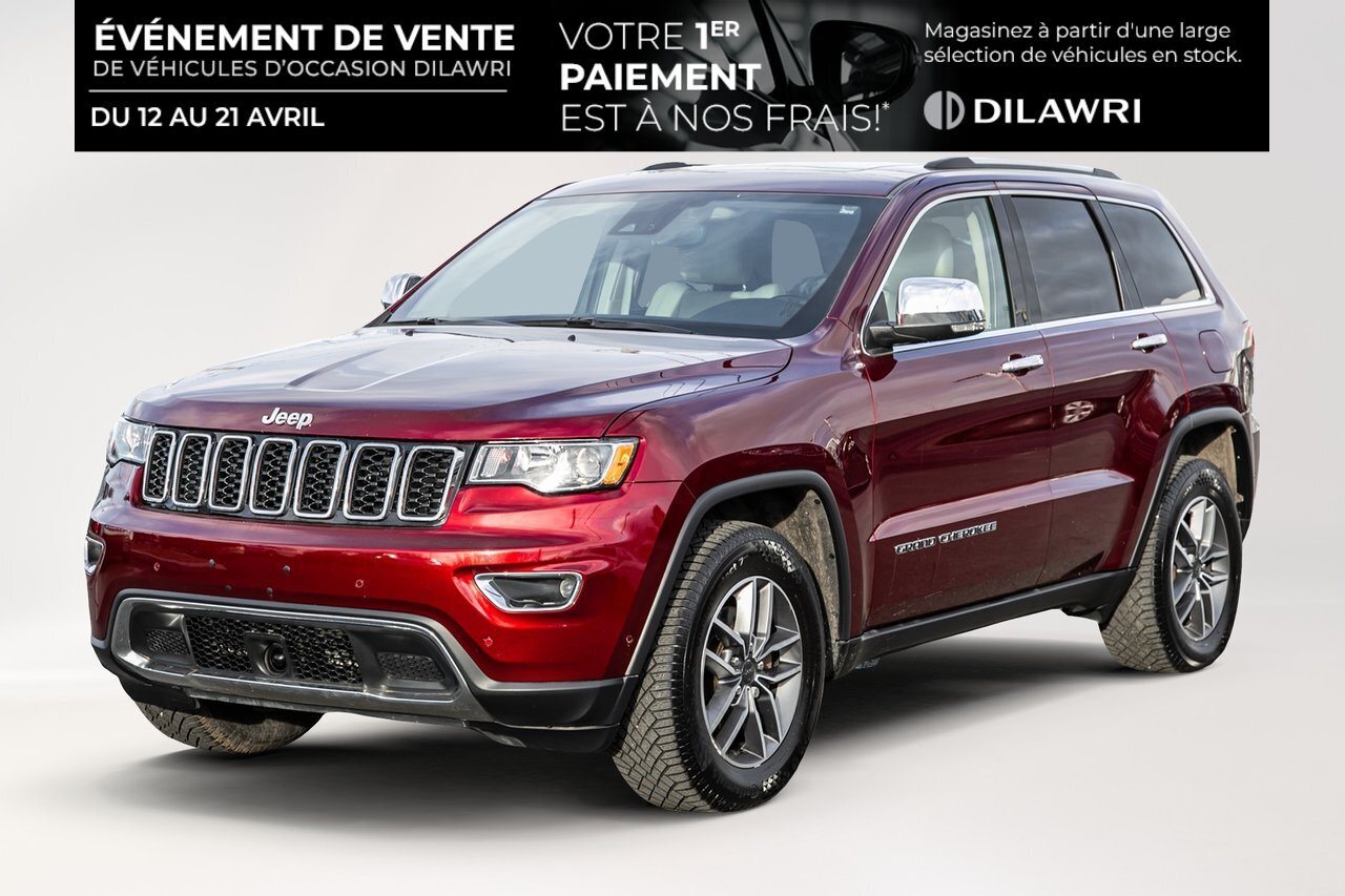 2020 Jeep Grand Cherokee Limited | Toit | Cuir | Luxury Group 2 Clean Carfa