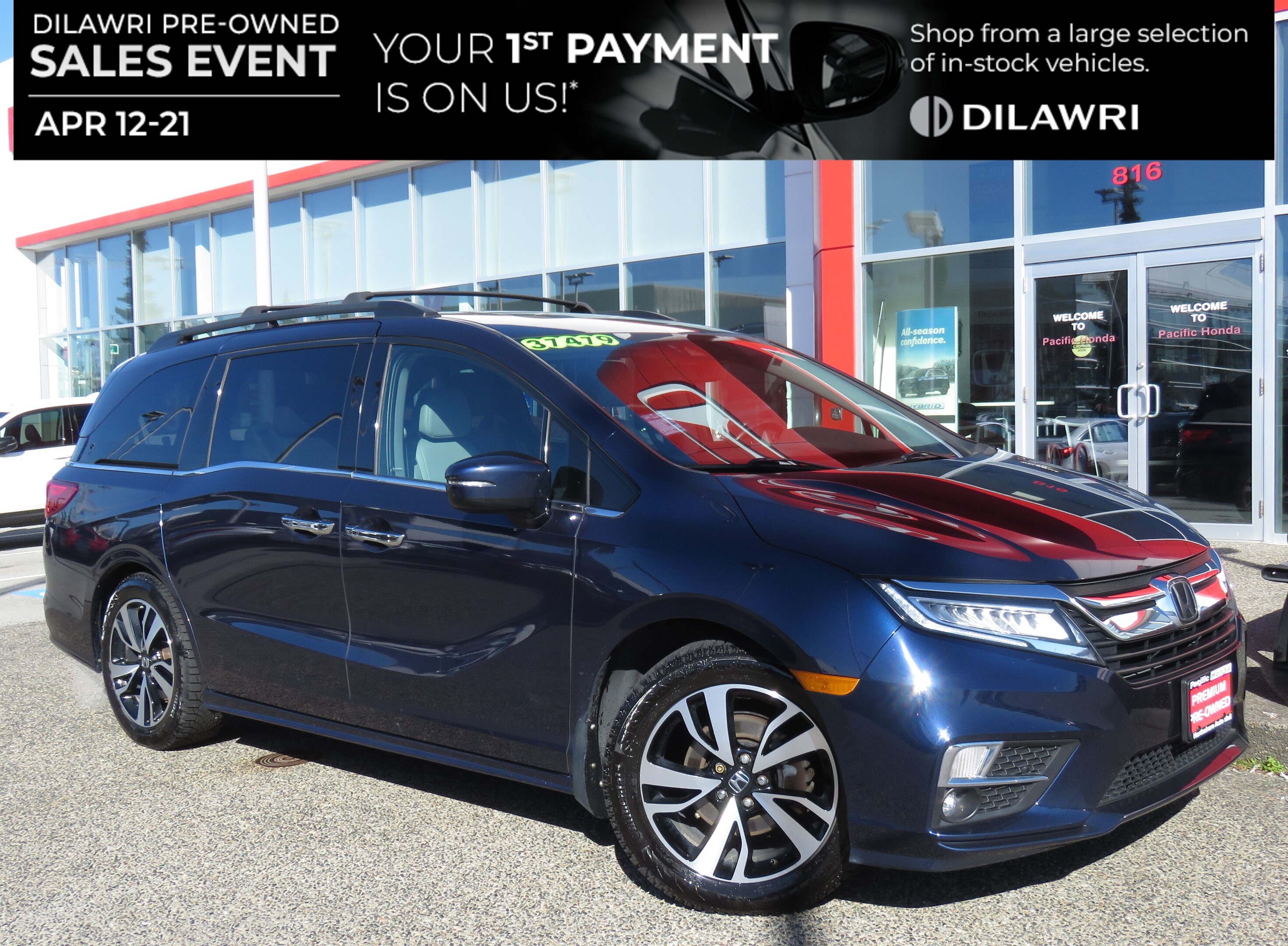 2019 Honda Odyssey TOURING | Dilawri Pre-owned Event ON Now! |