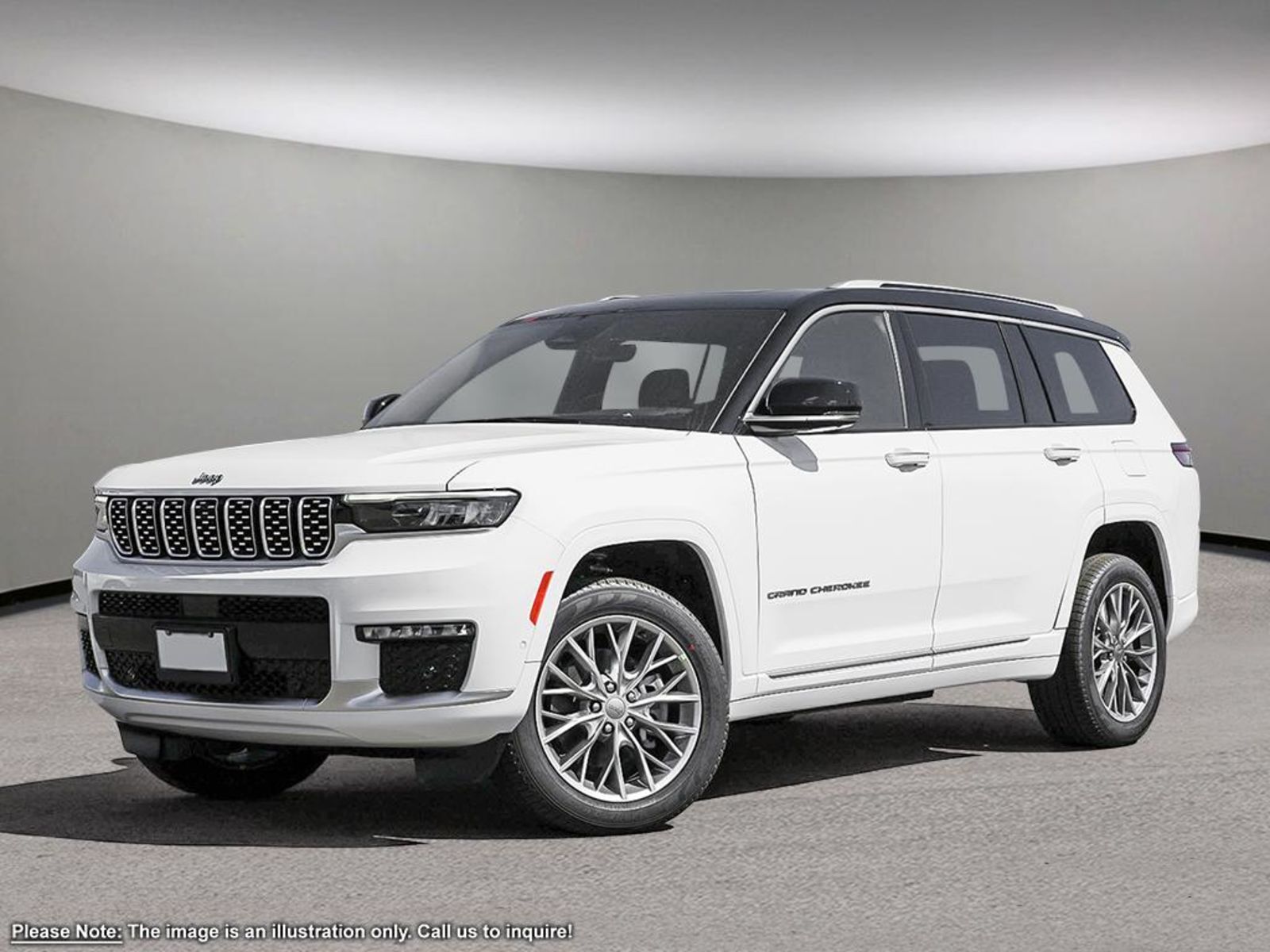 2024 Jeep Grand Cherokee L SUMMIT IN BRIGHT WHITE EQUIPPED WITH A 3.6L V6 , 4
