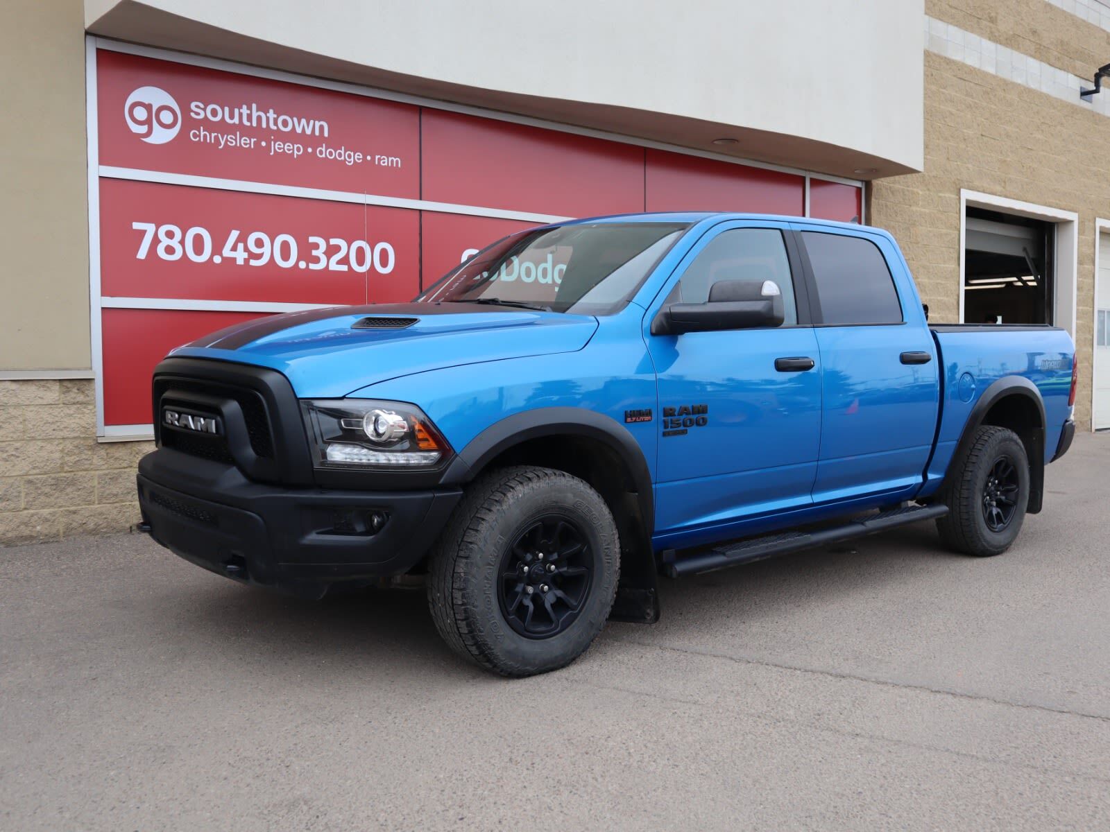 2021 Ram 1500 Classic WARLOCK IN HYDRO BLUE PEARL EQUIPPED WITH A 5.7L H