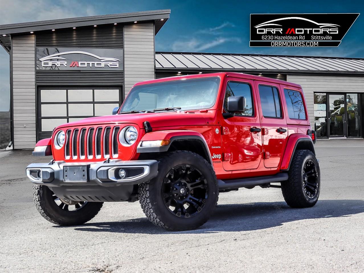 2022 Jeep WRANGLER UNLIMITED Sahara SOLD CERTIFIED AND IN EXCELLENT CONDITION!