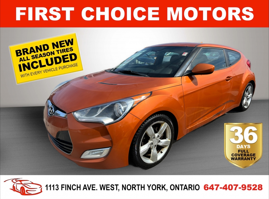 2012 Hyundai Veloster ~MANUAL, FULLY CERTIFIED WITH WARRANTY!!!~
