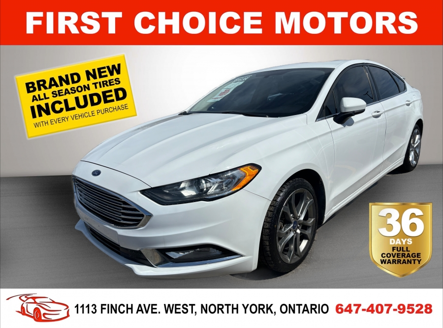 2017 Ford Fusion SE ~AUTOMATIC, FULLY CERTIFIED WITH WARRANTY!!!~