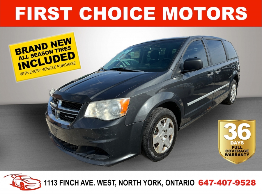 2012 Dodge Grand Caravan SE ~AUTOMATIC, FULLY CERTIFIED WITH WARRANTY!!!~