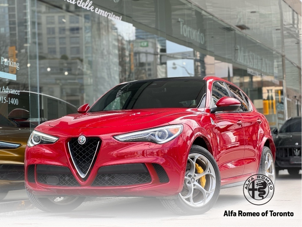 2020 Alfa Romeo Stelvio QUADRIFOGLIO: 505HP|ALCANTARA|APPLE CARPLAY