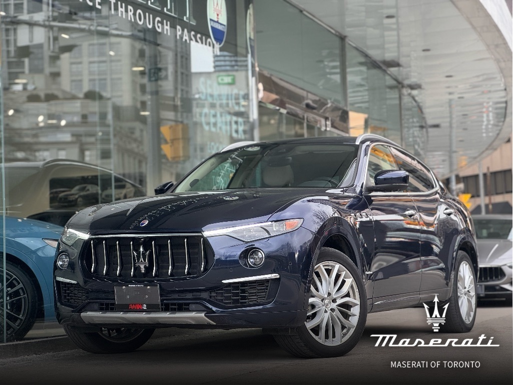 2019 Maserati Levante GRAN LUSSO: VENTILATED SEATS|DRIVER ASSIST PKG