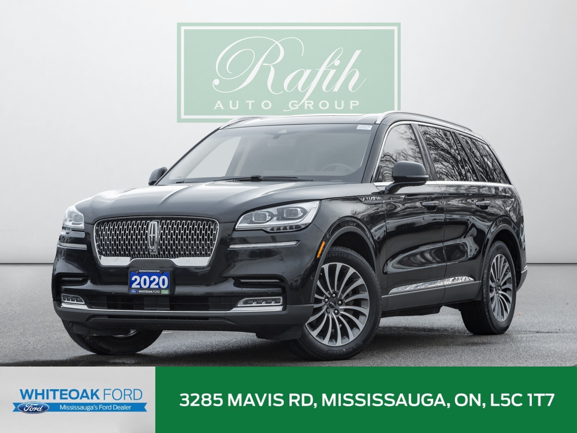 2020 Lincoln Aviator 1-Owner|Clean CarFax\|Blind-Spot|Rear Console|