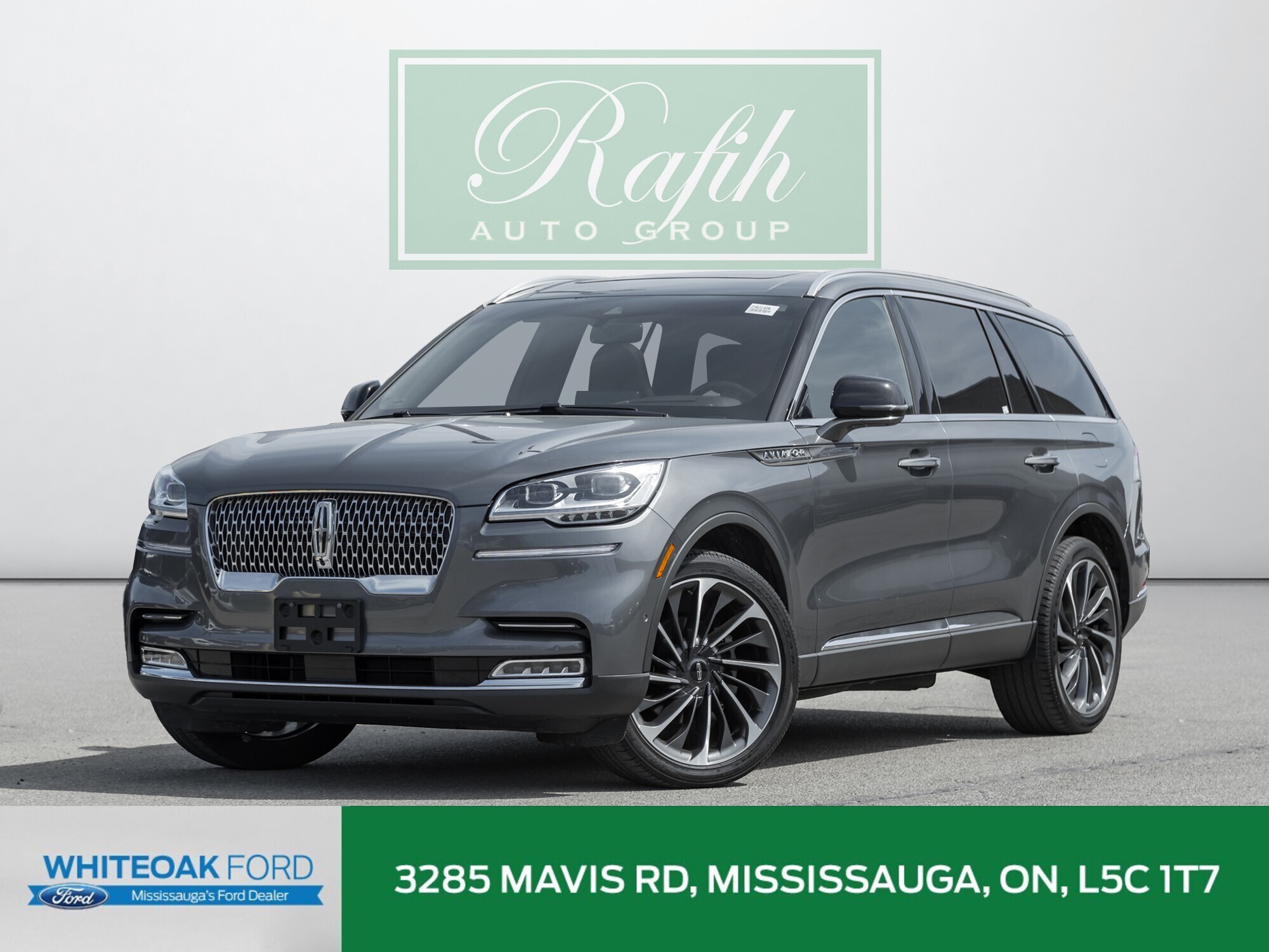 2023 Lincoln Aviator 1-Owner|Low KM|Adaptive Cruise|Heads Up Display|Ph
