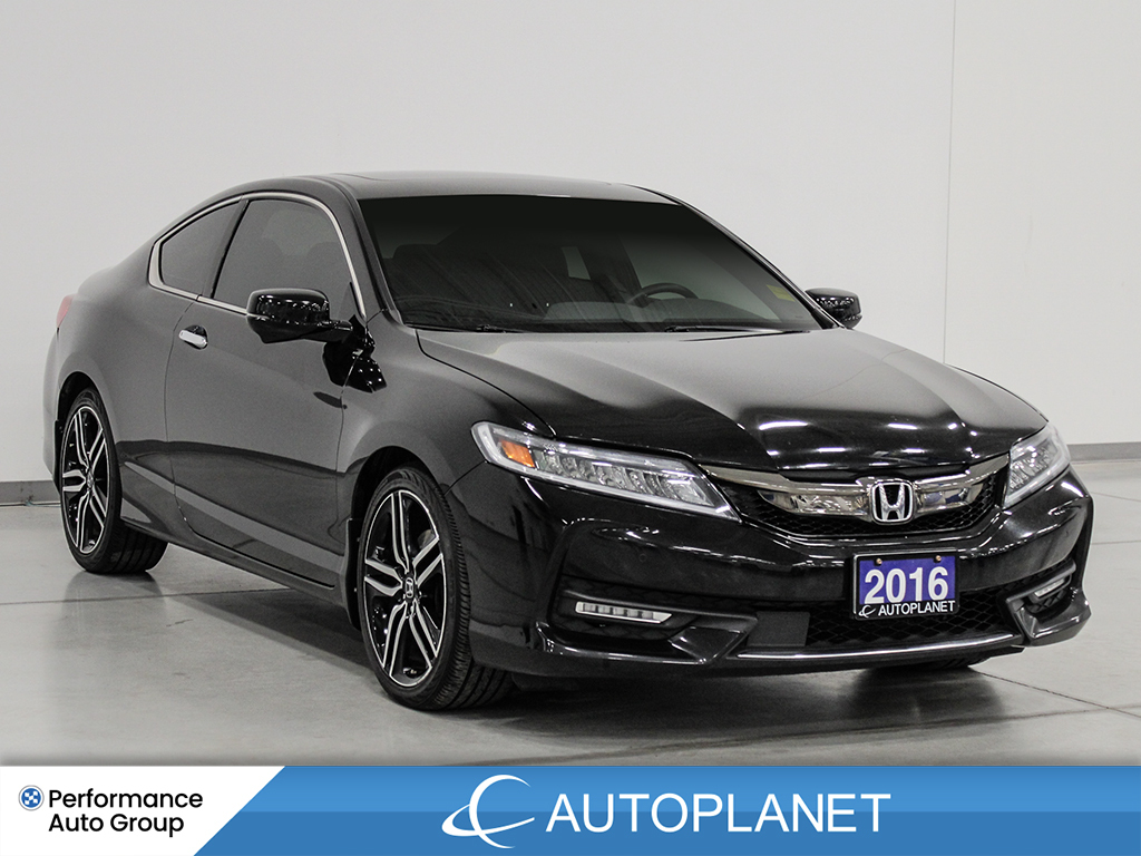 2016 Honda Accord Coupe Touring, Back Up Cam, Heated Seats, Remote Start!