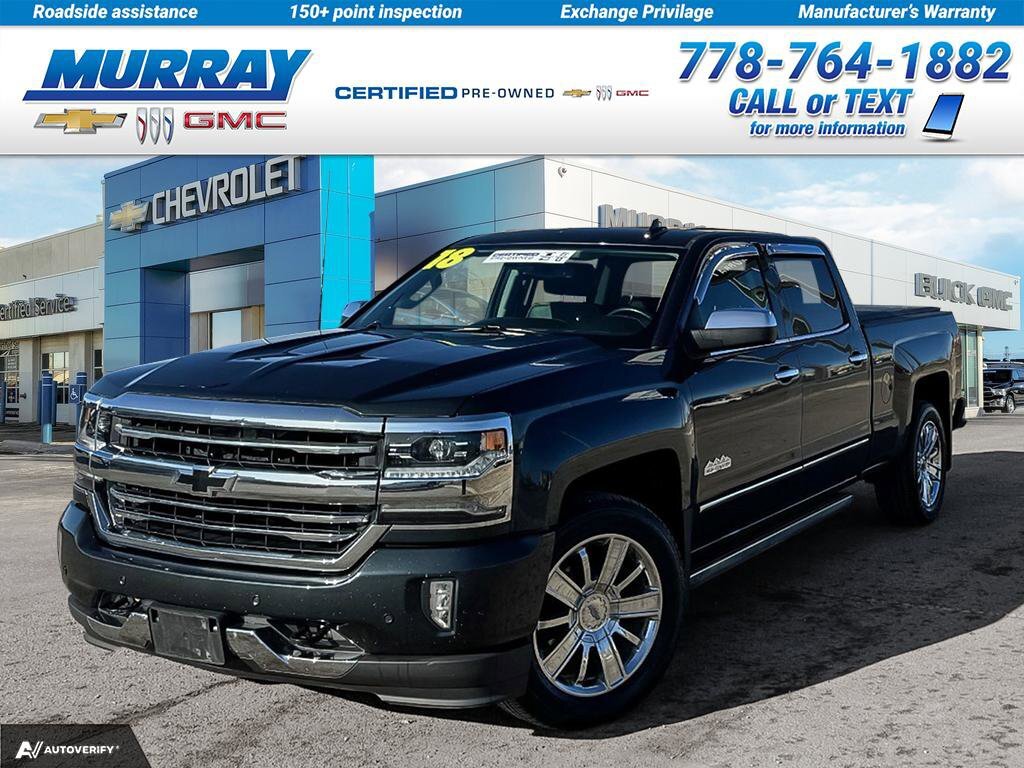 2018 Chevrolet Silverado 1500 High Country | heated and cooled seats | sunroof |