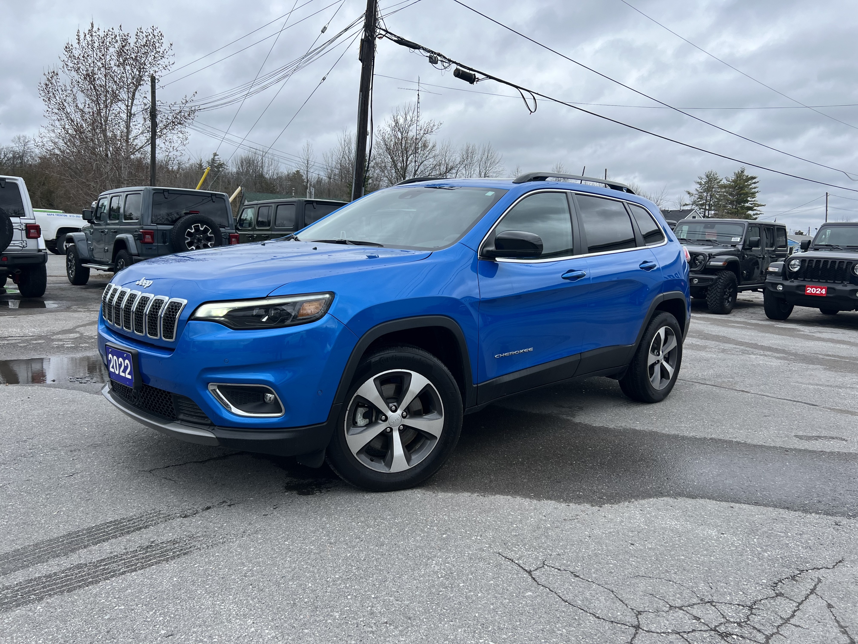 2022 Jeep Cherokee LIMITED 4X4 - PANORAMIC SUNROOF - LEATHER