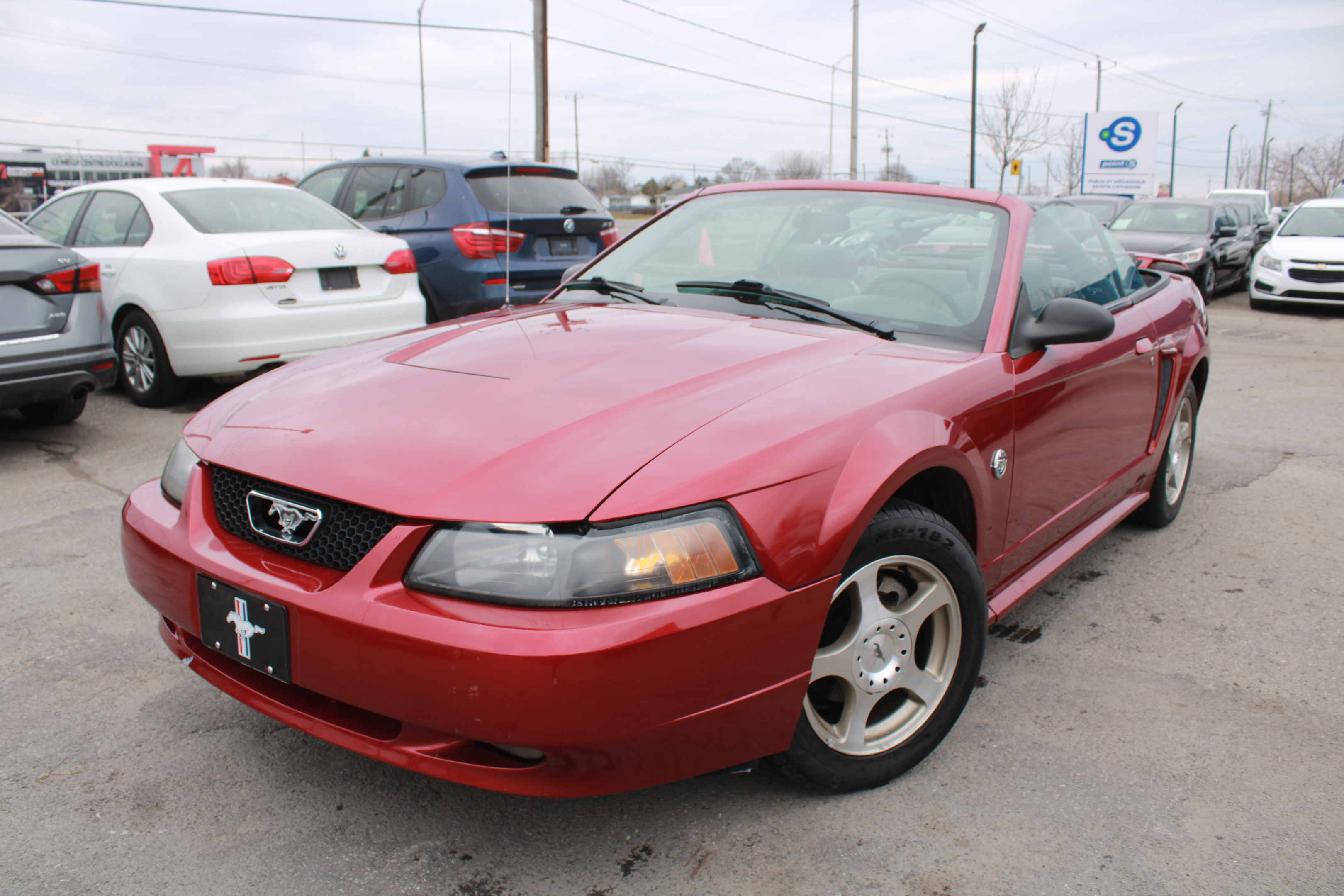 2004 Ford Mustang **RECONSTRUIT** 2dr Convertible, MAGS, CUIR, A/C
