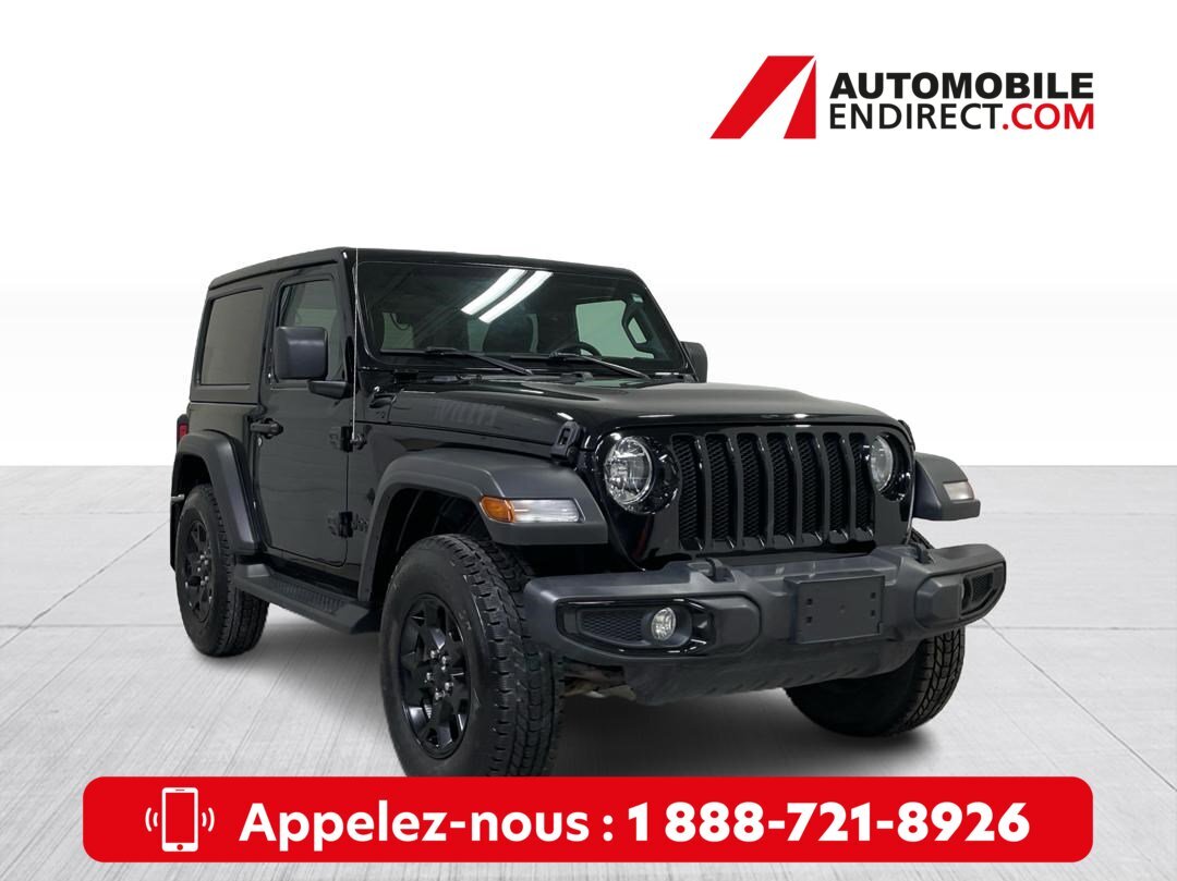 2021 Jeep Wrangler Willys 4x4 A/C Mags Toit Rigide