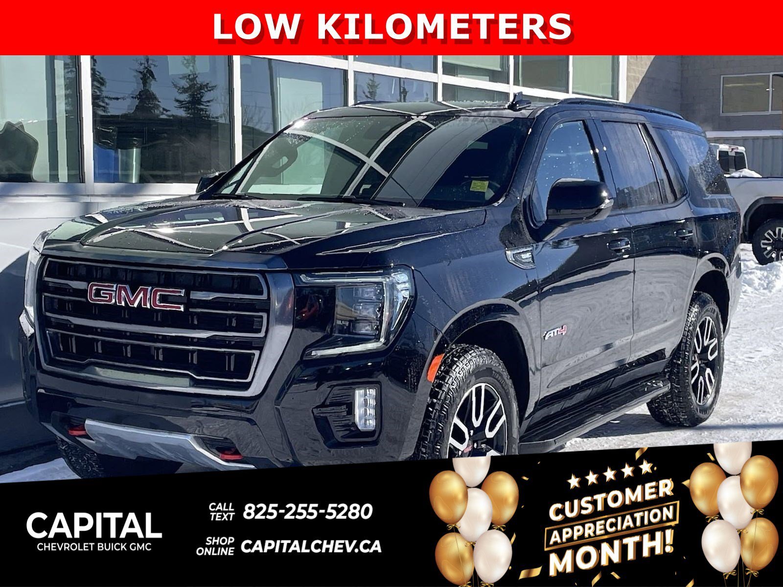 2023 GMC Yukon AT4 +DRIVER SAFETY PACKAGE + LUXURY PACKAGE + PANO