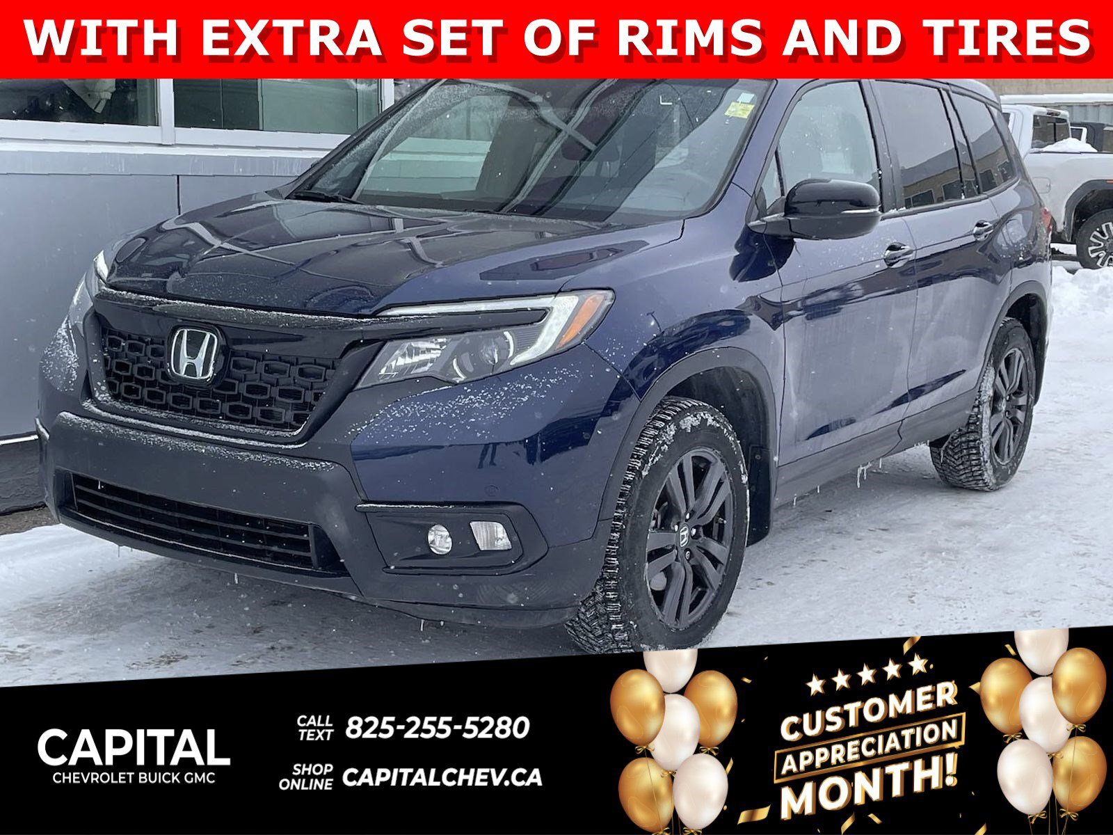 2021 Honda Passport EX-L + DRIVER SAFETY PACKAGE +HEATED LEATHER SEATS
