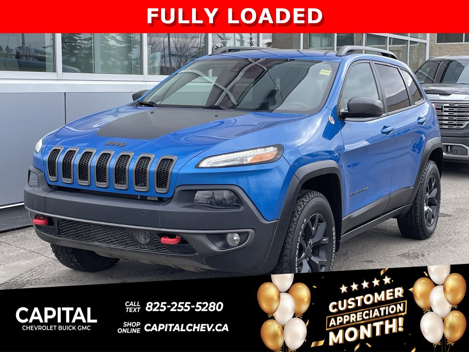 2018 Jeep Cherokee Trailhawk Leather Plus + DRIVER SAFETY PACKAGE + L