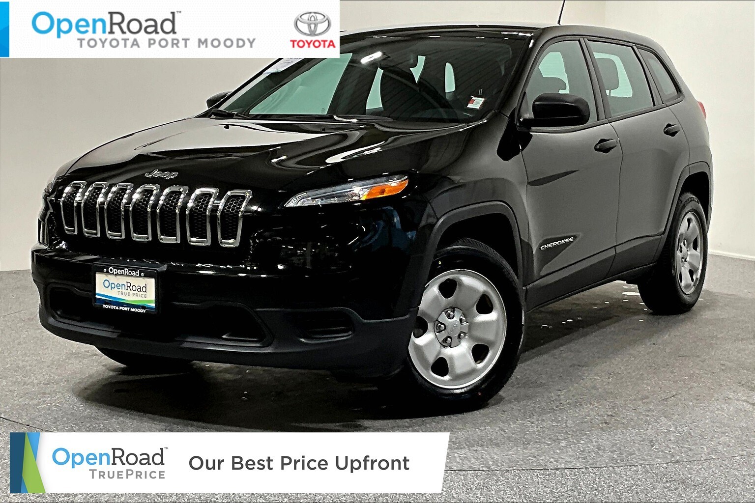 2017 Jeep Cherokee 4x4 Sport |OpenRoad True Price |Local |One Owner |