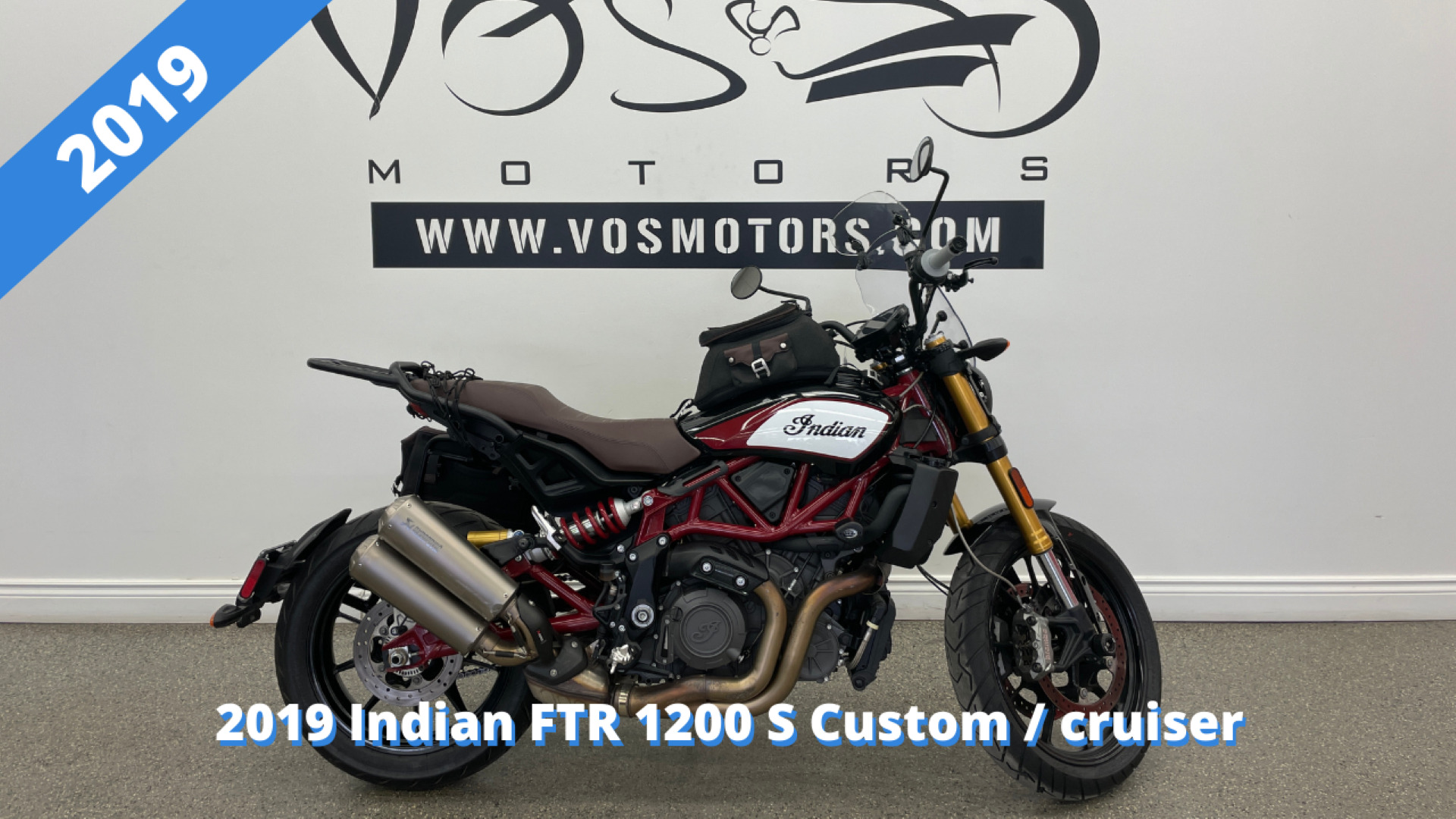 2019 Indian Motorcycles FTR 1200S ABS