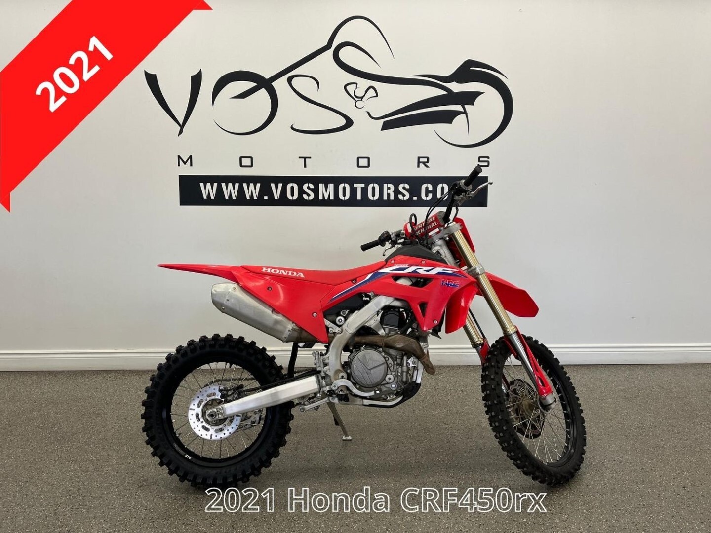 2021 Honda CRF450R CRF450R - V5002NP - -No Payments for 1 Year**