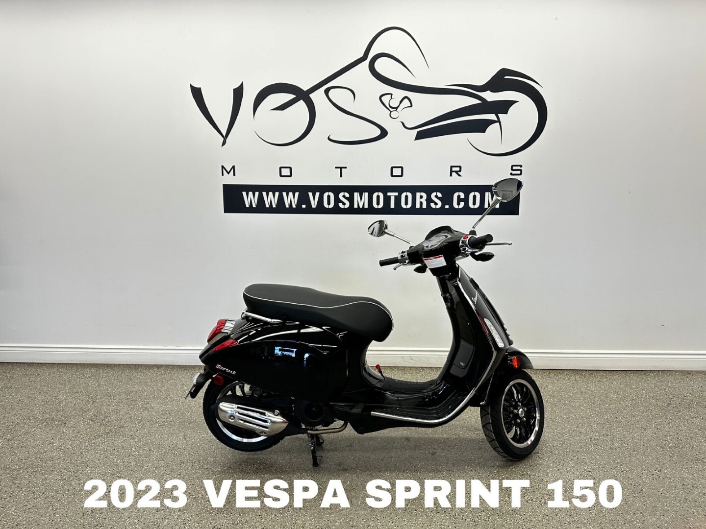 2023 Vespa Sprint 150 Nero Deciso - V5508NP - -No Payments for 1 Year**