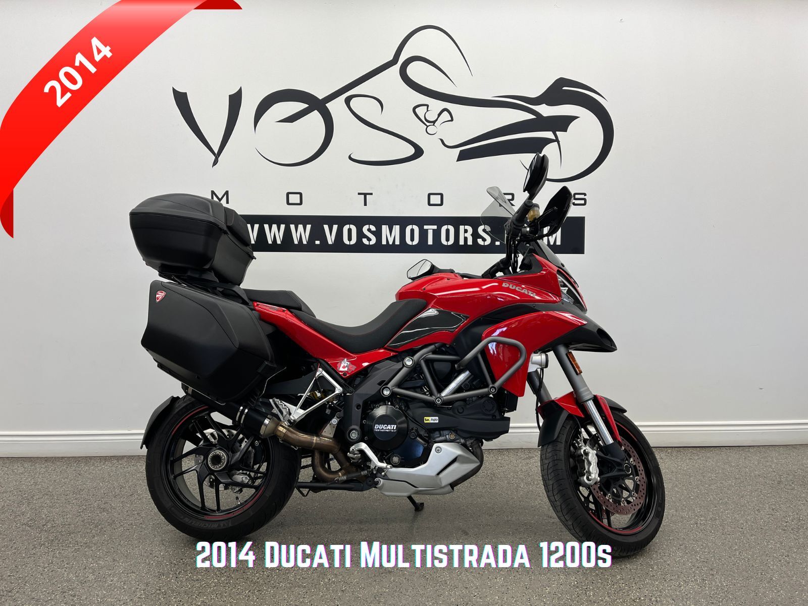2014 Ducati Multistrada 1200 S Touring Granturismo ABS - V5849 - -No Payments for 1 Year*