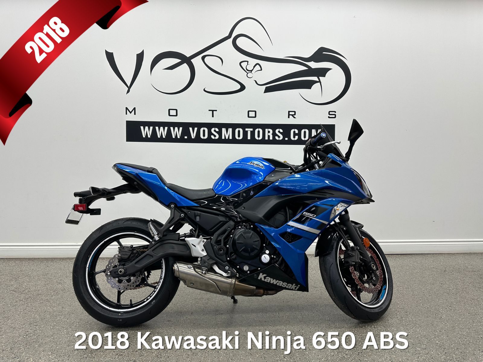 2018 Kawasaki EX650KJF Ninja 650 ABS