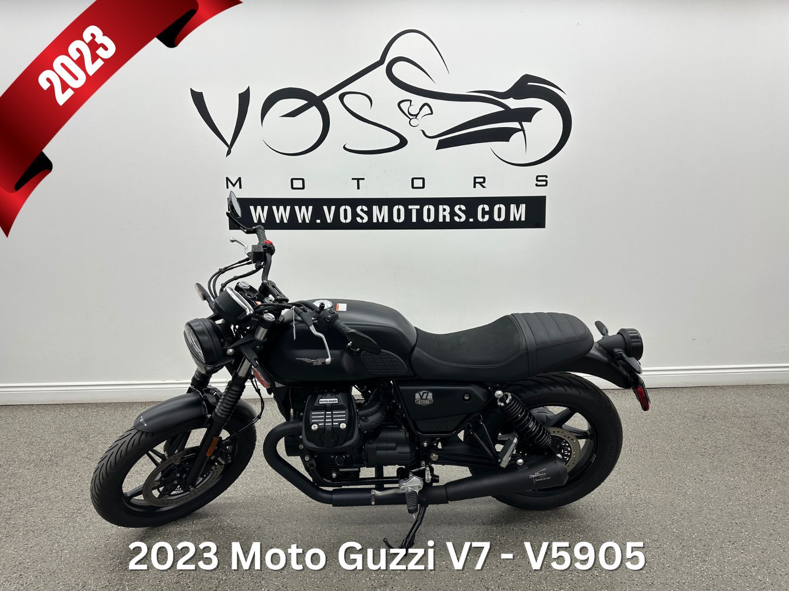 2023 Moto Guzzi V7 Stone ABS - V5905 - -No Payments for 1 Year**