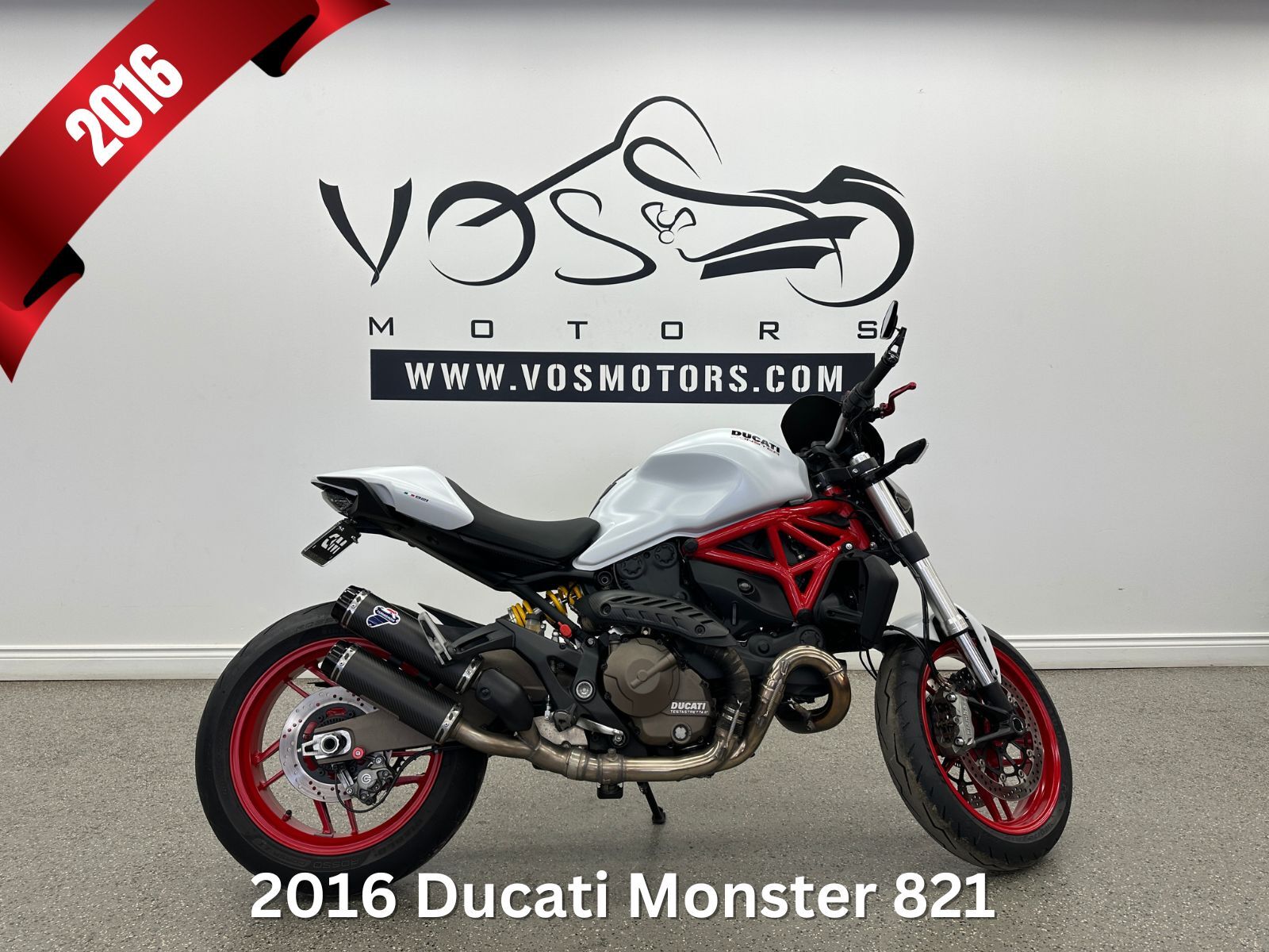 2016 Ducati Monster 821 Sport - V5934 - -No Payments for 1 Year**