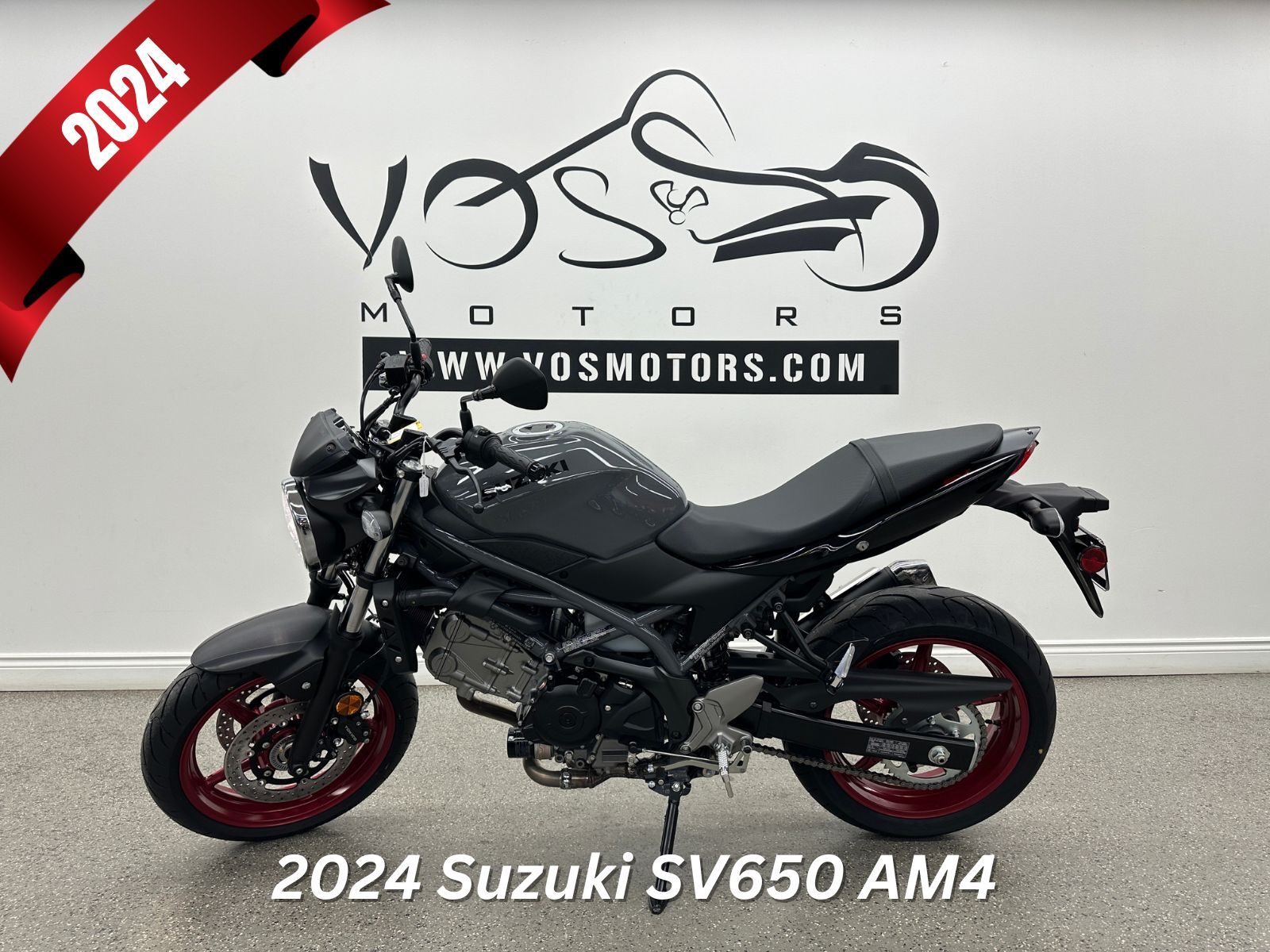 2024 Suzuki SV650AM4 SV650AM4 - V5952NP - -No Payments for 1 Year**