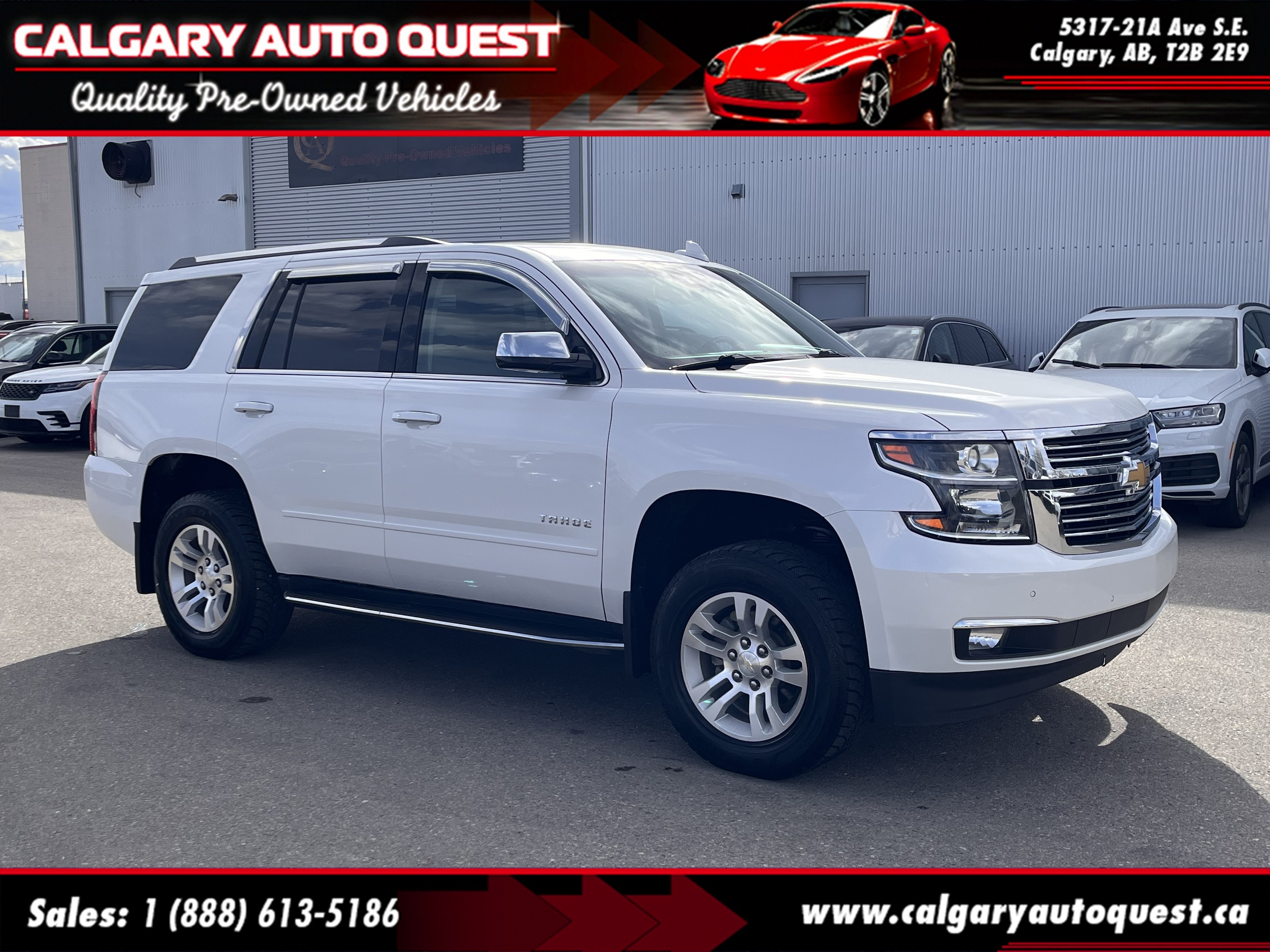 2017 Chevrolet Tahoe 4WD/B.CAM/NAVI/HUD/3RD ROW/LEATHER/ROOF