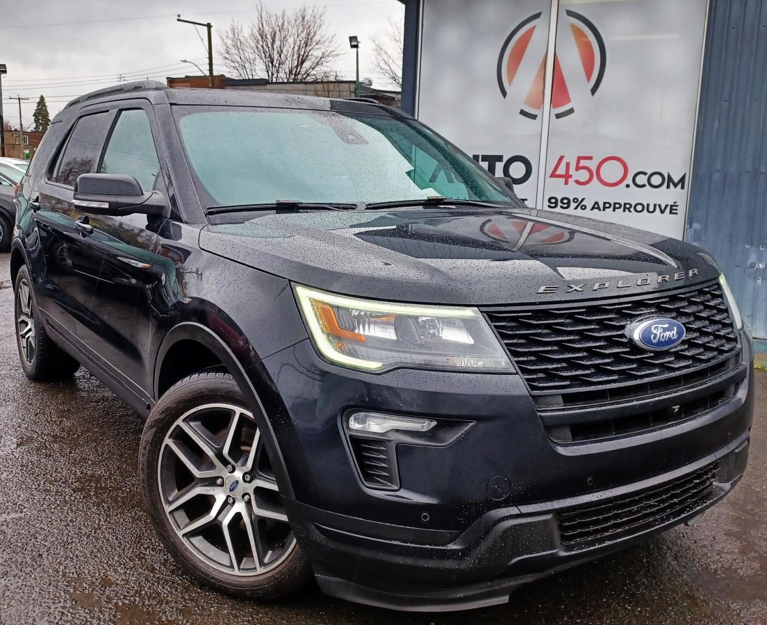 2018 Ford Explorer ***SPORT+ECOBOOST+7 PLACES+CUIR+MAGS+4X4***