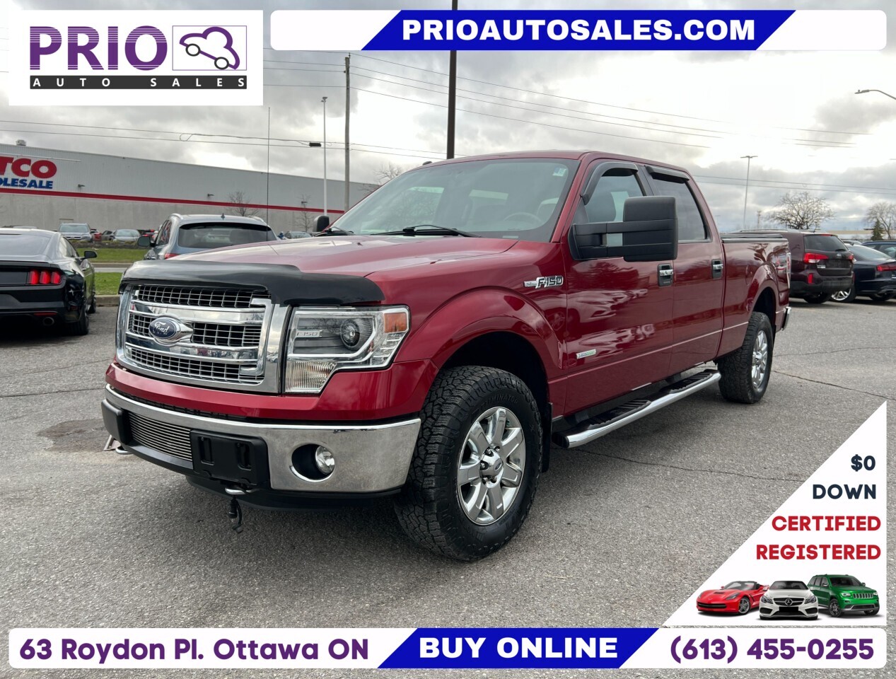 2014 Ford F-150 4WD SuperCrew Styleside 6-1/2 Ft Box XLT