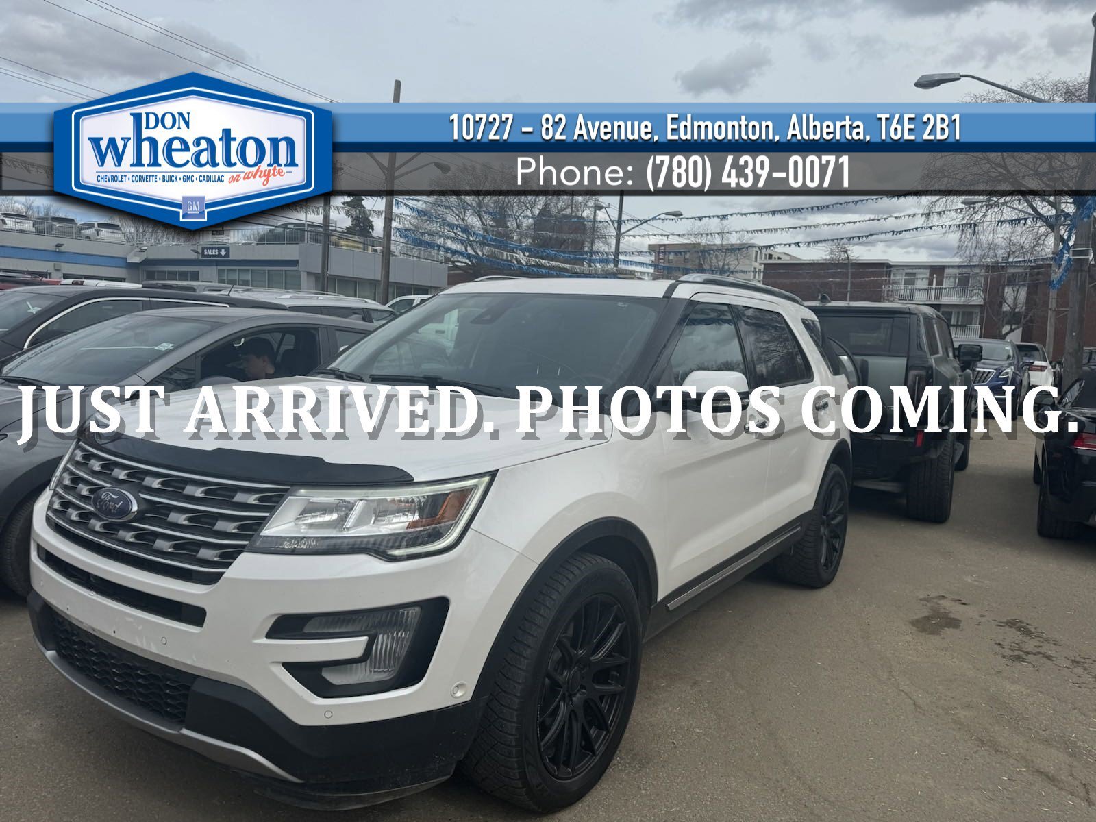 2017 Ford Explorer Limited 4x4 Sunroof Nav Heated Leather Third Row B