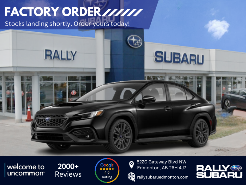 2024 Subaru WRX GT   - AVAILABLE TO FACTORY ORDER TODAY!!