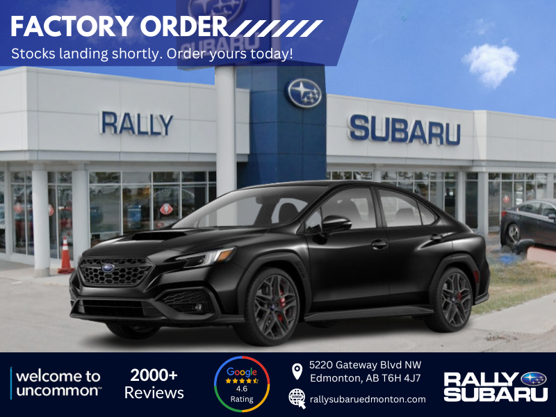 2024 Subaru WRX RS   - AVAILABLE TO FACTORY ORDER TODAY!!