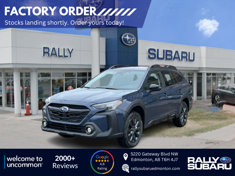2024 Subaru Outback Onyx   - AVAILABLE TO FACTORY ORDER