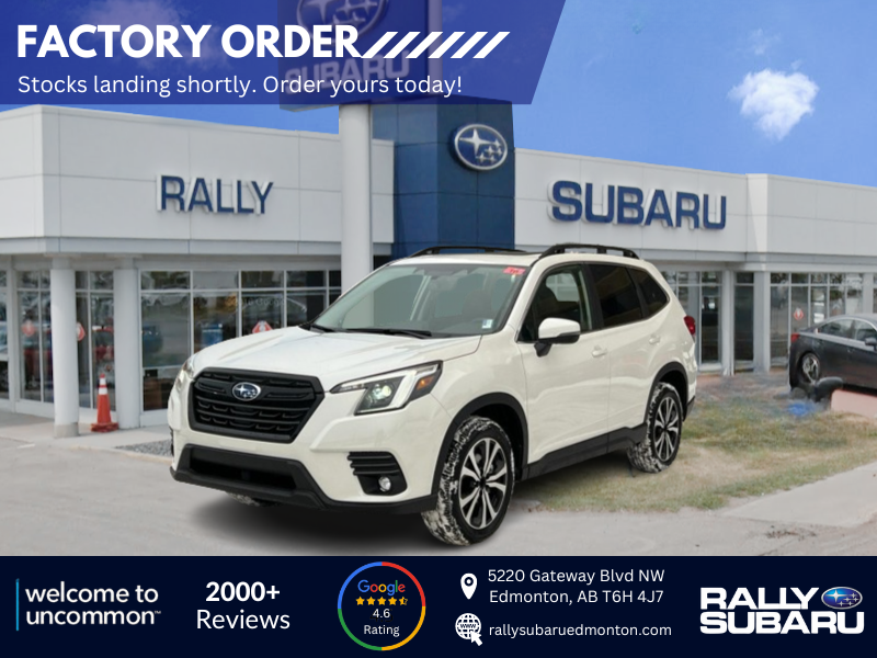 2024 Subaru Forester Limited  - AVAILABLE TO FACTORY ORDER!!