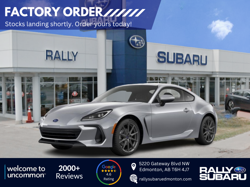 2024 Subaru BRZ Sport-tech  - AVAILABLE TO FACTORY ORDER!!