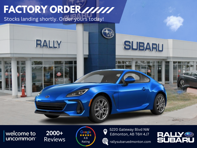 2024 Subaru BRZ BRZ  - AVAILABLE TO FACTORY ORDER!!