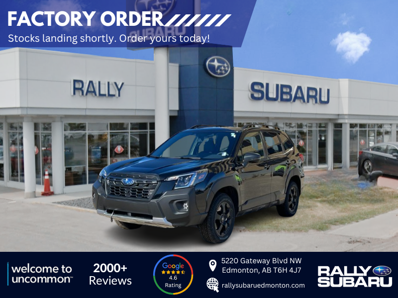 2024 Subaru Forester Wilderness  - AVAILABLE TO FACTORY ORDER!!