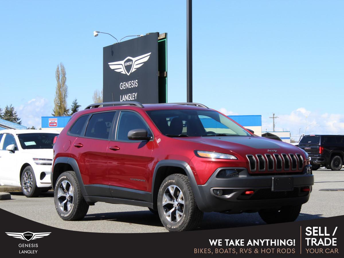 2017 Jeep Cherokee Trailhawk | No Accidents | Leather Seats