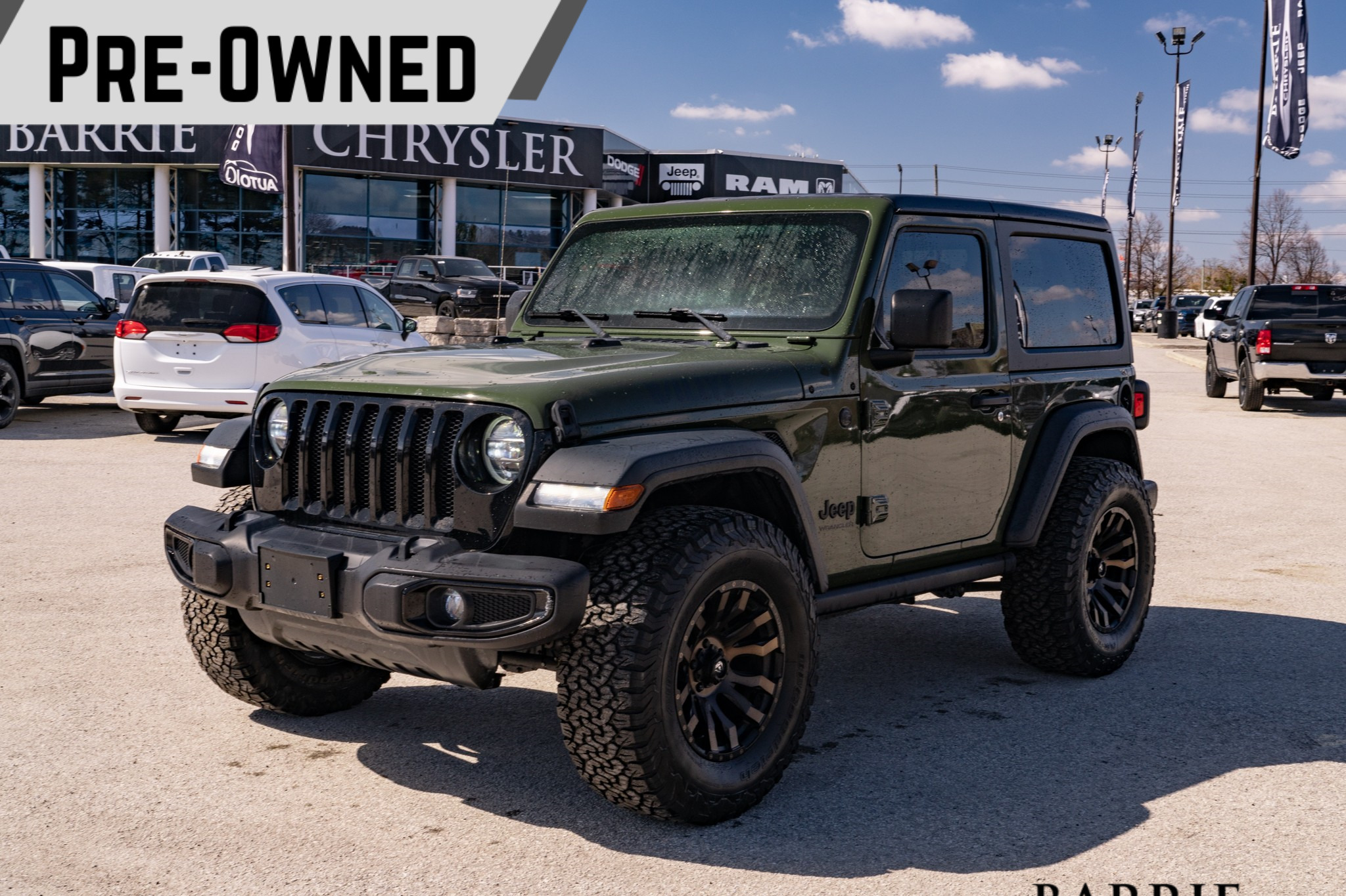 2021 Jeep Wrangler Sport | SARGE GREEN | CLEAN CARFAX | ONE OWNER | L