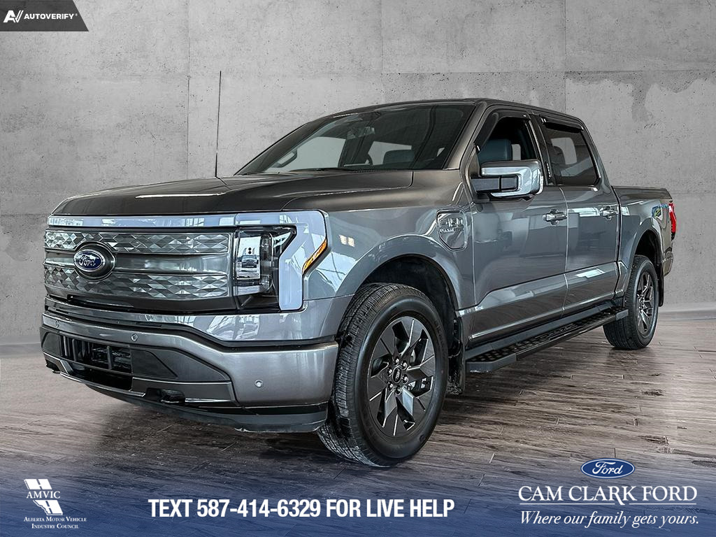 2023 Ford F-150 Lightning Lariat LOW KILOMETERS | EXCELLENT CONDITION