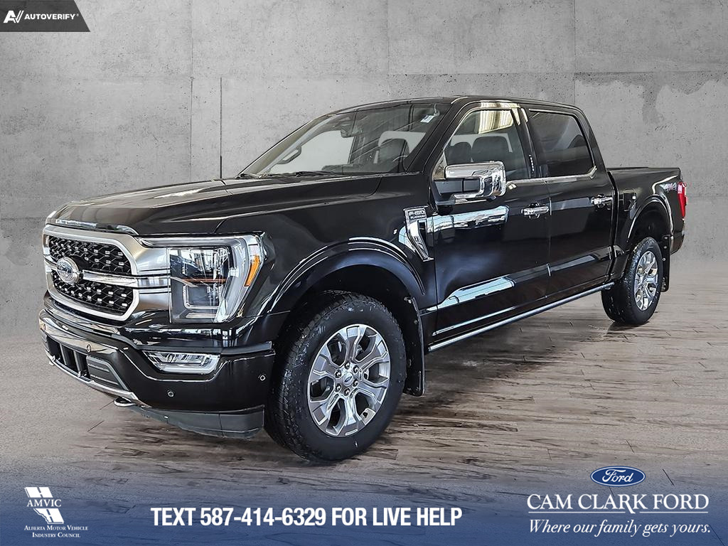2022 Ford F-150 Platinum FULLY LOADED | ONE OWNER LEASE RETURN