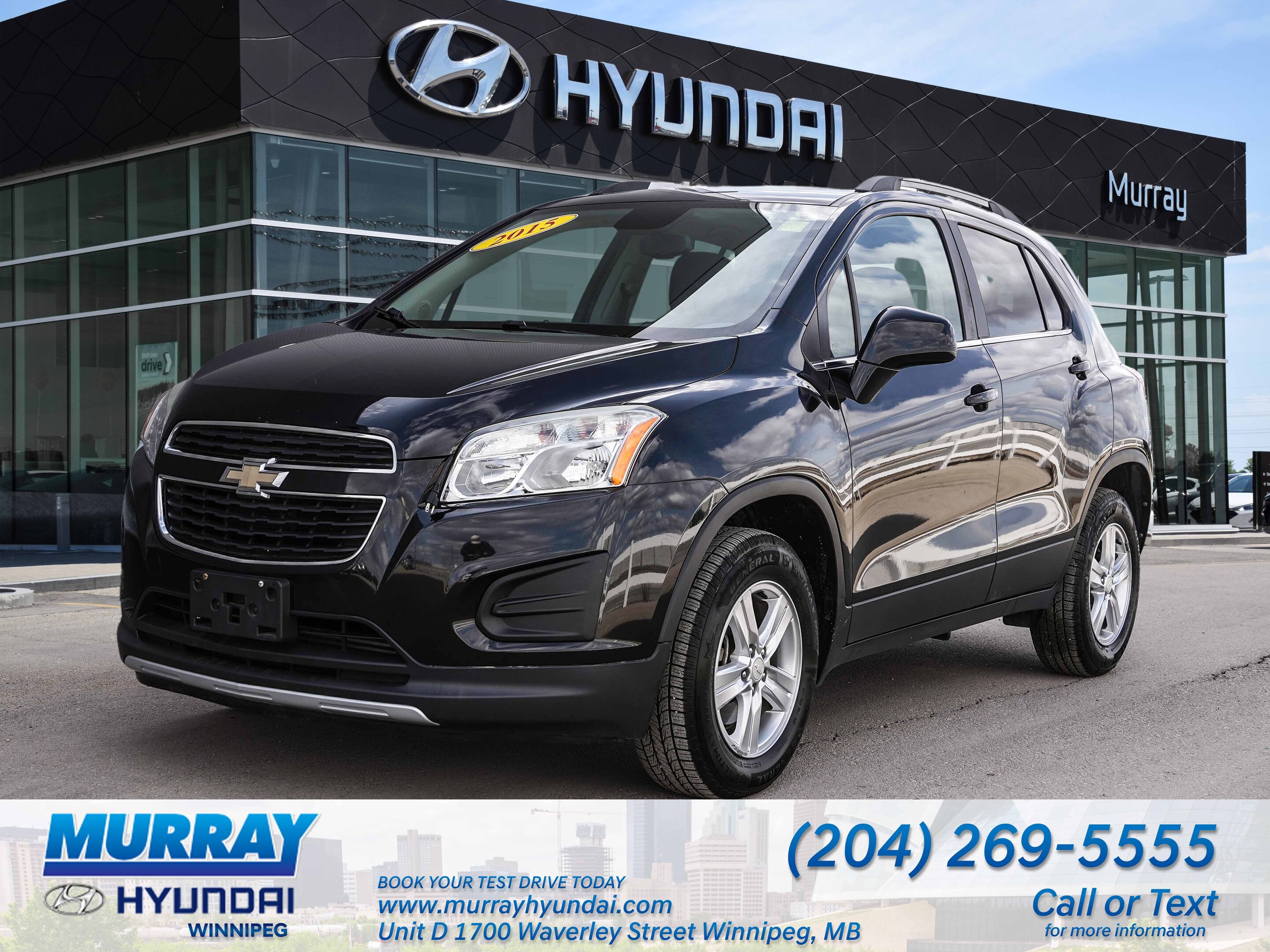 2015 Chevrolet Trax AWD LT w-1LT with Navigation and Bluetooth