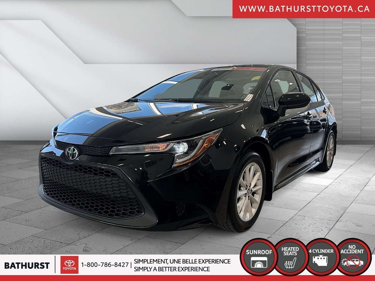 2021 Toyota Corolla LE CARFAX CLEAN!!! ONE OWNER!!! / CARFAX PROPRE!!!