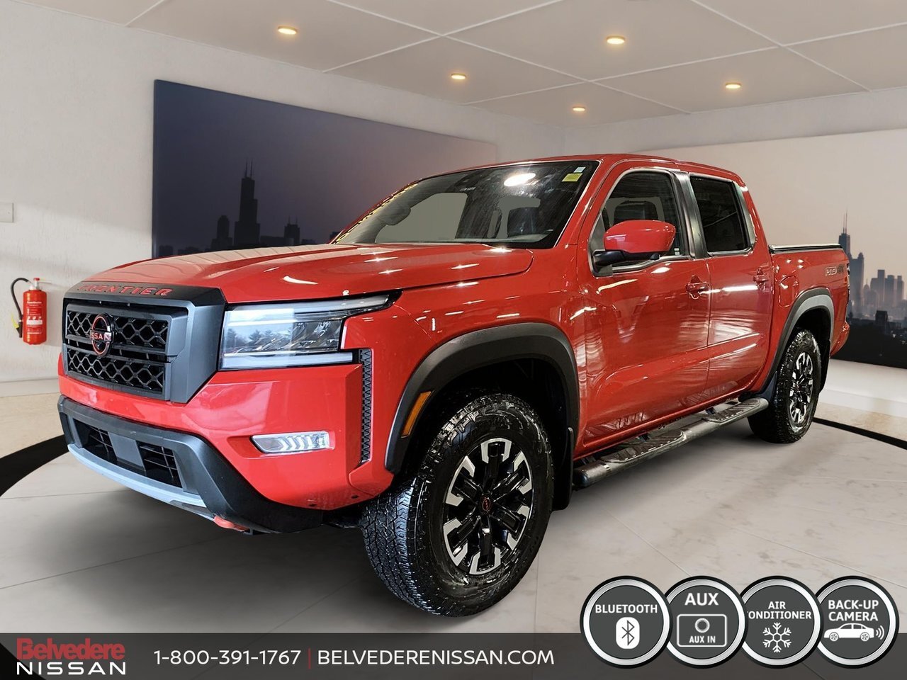 2023 Nissan Frontier PRO-4X CREW CAB CUIR TOIT CAMERA BLUETOOTH 1 OWNER