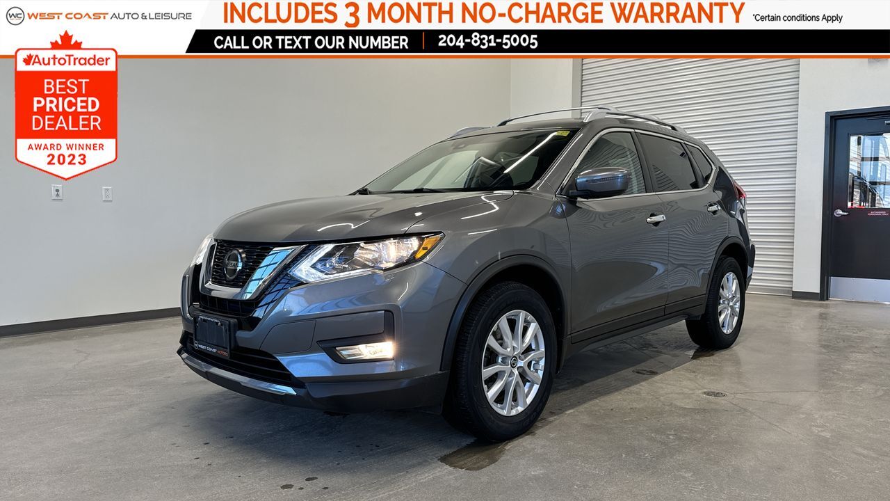 2019 Nissan Rogue SV AWD | Accident Free | 360 Camera | Moonroof