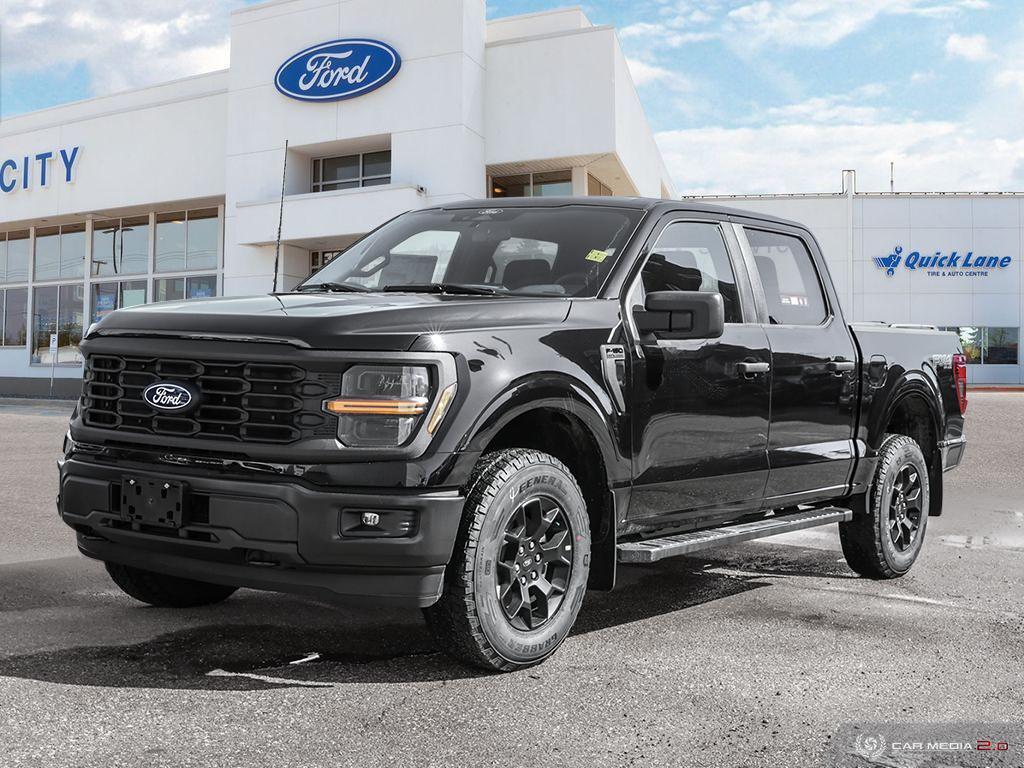 2024 Ford F-150 W/ 18 BLACK PAINTED ALUMINUM WHL