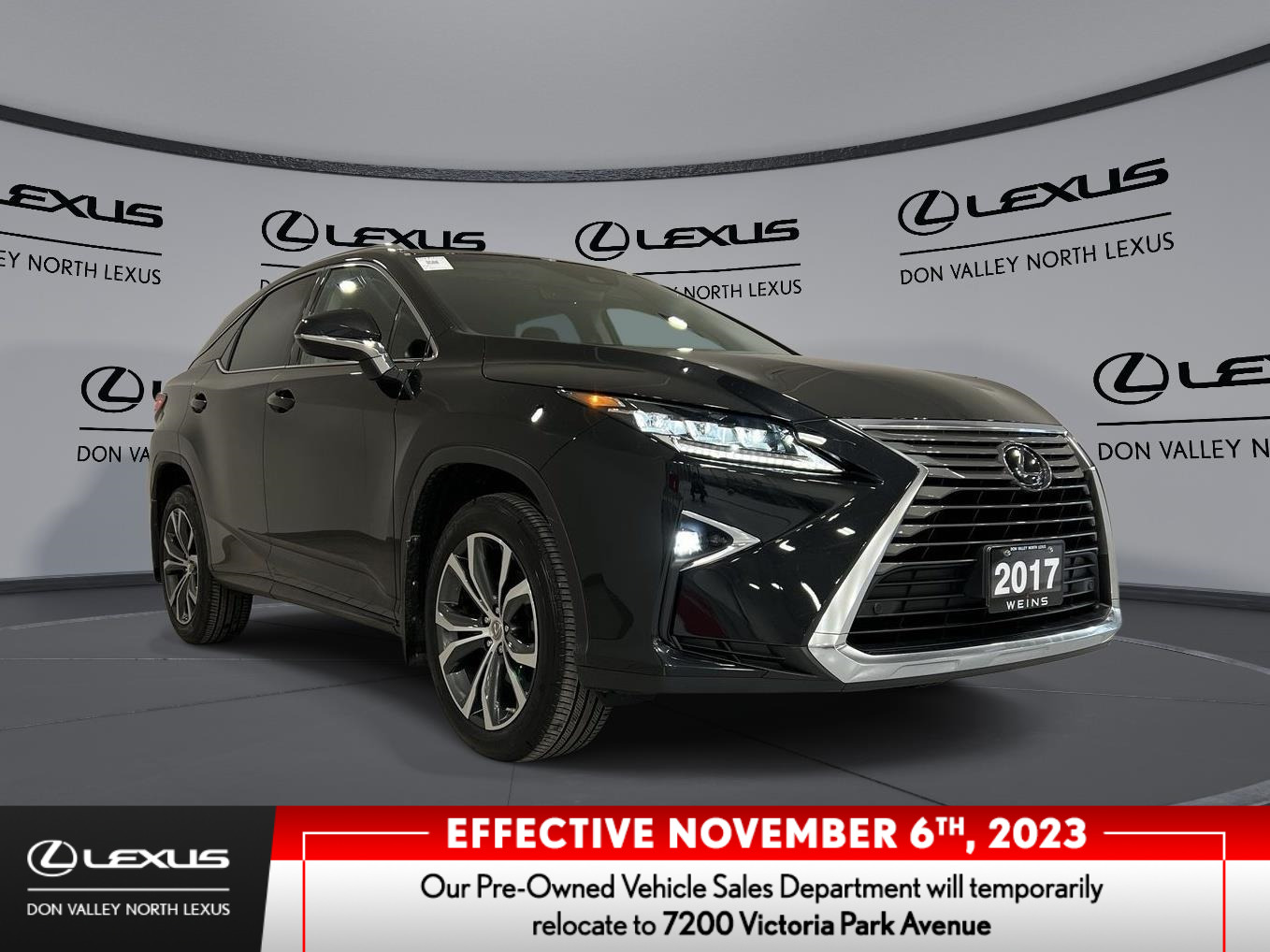 2017 Lexus RX 350 LUXURY PKG-NAVIGATION-HEATED AND VENTED SEATS
